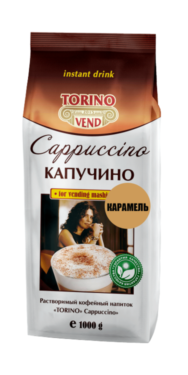 Кофейный напиток «Капучино» TORINO Карамель